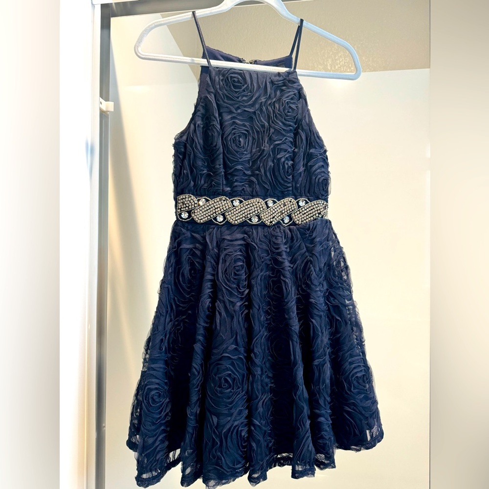 Blue Cocktail Dress Juniors